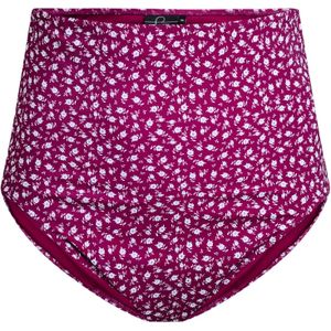 Swim by Zizzi Bikinibroek 'KATRIN'  gemengde kleuren / wijnrood
