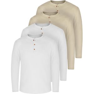 normani Shirt 'Neuville'  beige / offwhite