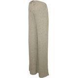 MAMALICIOUS Broek 'MLPAMMIE'  beige gemêleerd
