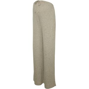 MAMALICIOUS Broek 'MLPAMMIE'  beige gemêleerd