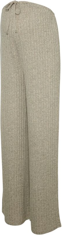 MAMALICIOUS Broek 'MLPAMMIE'  beige gemêleerd