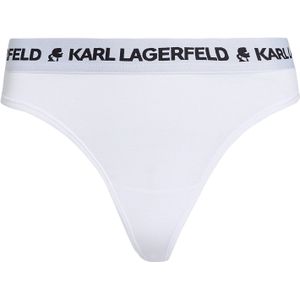 Karl Lagerfeld String  zwart / wit