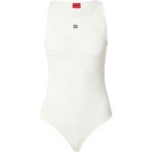 HUGO Shirt body 'Dasiel'  zwart / natuurwit