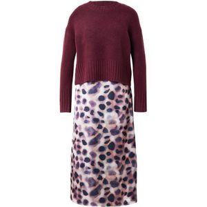 Cartoon - Veelkleurig - Midi-jurk - Dames