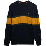 Superdry - Stripe Cable - Gebreide Trui