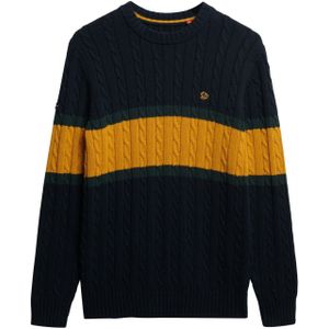 Superdry - Stripe Cable - Gebreide Trui
