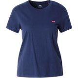 Levi's - T-shirt TEE Minilogo - Navy Blazer - Korte Mouwen