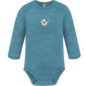 normani Rompertje/body 'Auckland'  beige / blauw / wit