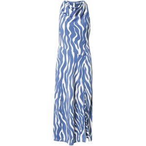 Abercrombie & Fitch Jurk  blauw / wit