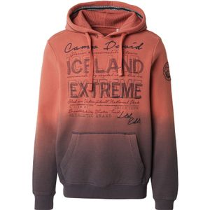 CAMP DAVID Sweatshirt  marine / lichtrood / donkerrood