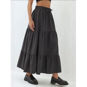 Hiccup Rok  lichtgrijs / donkergrijs