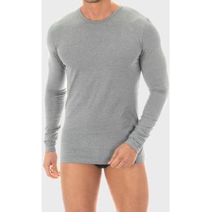 zd ZERO DEFECTS Onderhemd 'Long-Sleeved T-Shirt Egyptian Cotton'  grijs