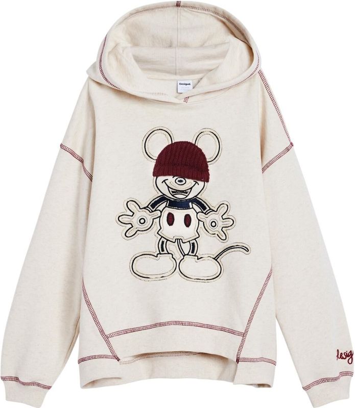 Desigual - Mickey Mouse - Sweatshirt met Capuchon - Multicolor