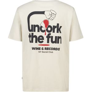 America Today Shirt  rood / zwart / wit