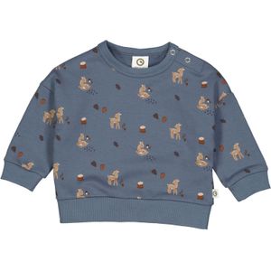 Müsli by GREEN COTTON Sweatshirt  beige / blauw / bruin