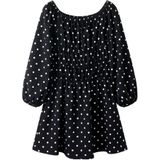 NAME IT Jurk  aqua / zwart / wit