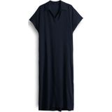 OPUS - Wannie - Jurk - Nachtblauw - 3/4 Lengte - V-hals