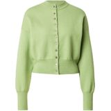 TOPSHOP - Gebreid vest - Lichtgroen