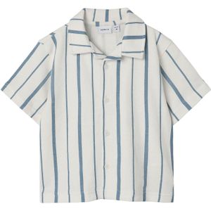 Overhemd - Gestreept - Korte Mouwen - Regular Fit