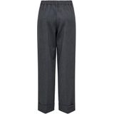 JDY - Straight Fit - Pantalon - High Waist - Omvouwbare Zomen