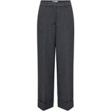 JDY - Straight Fit - Pantalon - High Waist - Omvouwbare Zomen