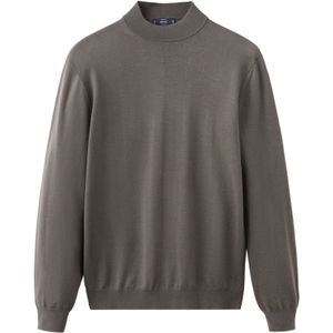 MANGO MAN Trui 'WILLYM'  bruin gemêleerd