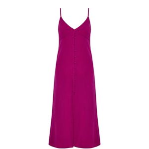 Funky Buddha Jurk  wijnrood