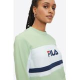 FILA Sportief sweatshirt 'LISHUI'  blauw / lichtgroen / rood / wit