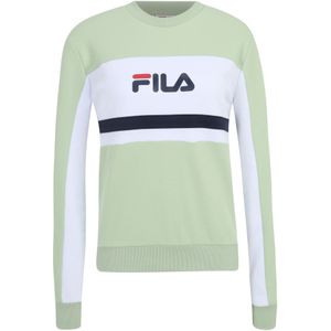 FILA Sportief sweatshirt 'LISHUI'  blauw / lichtgroen / rood / wit