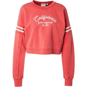 GUESS Originals Sweatshirt  koraal / wit
