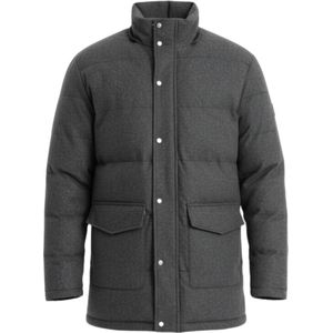 Ombre Winterjas  donkergrijs