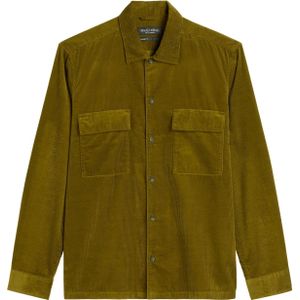 Marc O'Polo Overhemd  donkergroen