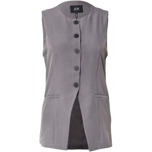 JDY Gilet 'JDYMOLLY'  donkergrijs
