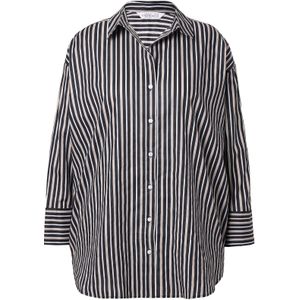 Studio Untold Blouse  beige / zwart / wit