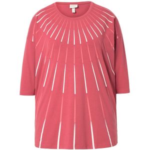 Ulla Popken Shirt  rood / wit