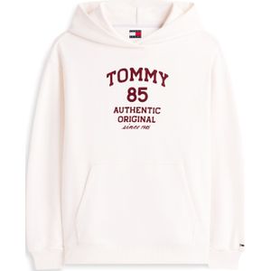 Tommy Jeans Sweatshirt  bordeaux / wit