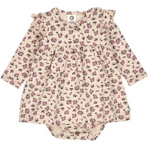 Müsli by GREEN COTTON Rompertje/body '1552086900'  beige / donkergroen / pink