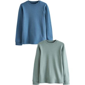 Next Onderhemd  blauw / groen