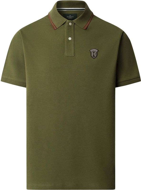Hackett London Shirt  olijfgroen