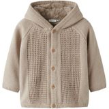 NAME IT - NBNOLLY - Gebreid Vest - Greige