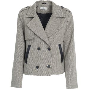Influencer Blazers  taupe / lichtgrijs / zwart