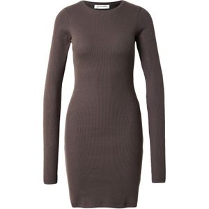 Rebirth Studios Gebreide jurk 'Emma'  grijs