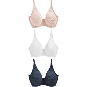 Next BH  nude / navy / wit