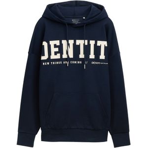 Tom Tailor - Hoodie - Sky captain blue - Met Statement-print
