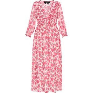 faina Jurk 'Fashion Look'  framboos / wit