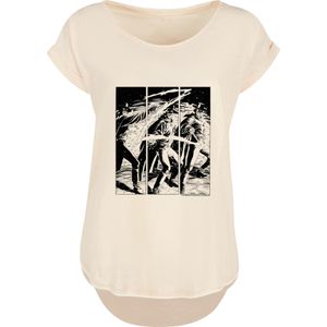 F4NT4STIC Shirt 'Zorro'  beige / zwart