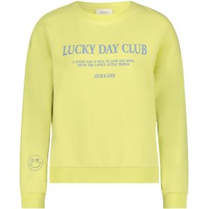 Cartoon Sweatshirt  geel