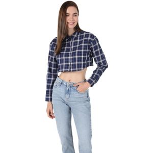 Colin's Blouse  marine / royal blue/koningsblauw / wit