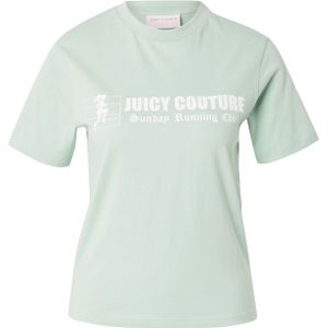 Juicy Couture Shirt 'The Runner'  lichtgroen / wit