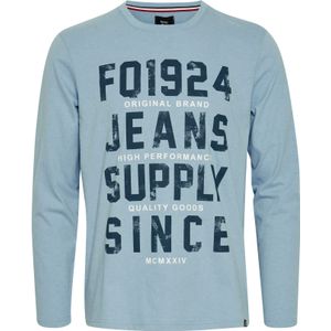 FQ1924 Shirt 'Noxan'  blauw / wit